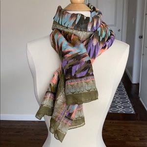 VGUC H&M large print square scarf or wrap